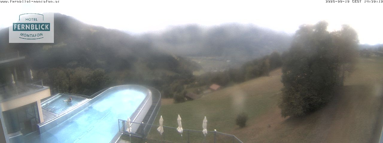 Archiv Foto Webcam Bartholomäberg: Ferienhotel Fernblick
