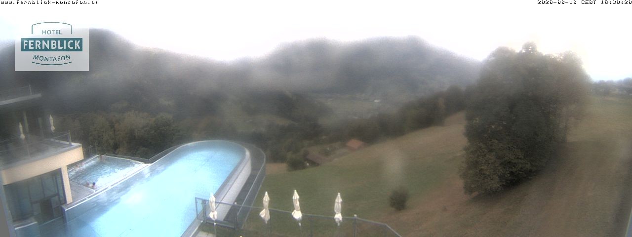 Archiv Foto Webcam Bartholomäberg: Ferienhotel Fernblick
