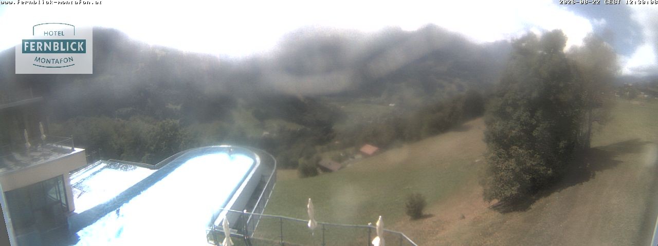 Archiv Foto Webcam Bartholomäberg: Ferienhotel Fernblick