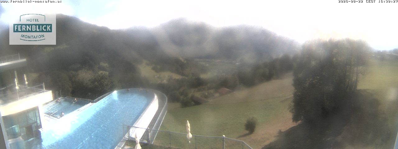 Archiv Foto Webcam Bartholomäberg: Ferienhotel Fernblick