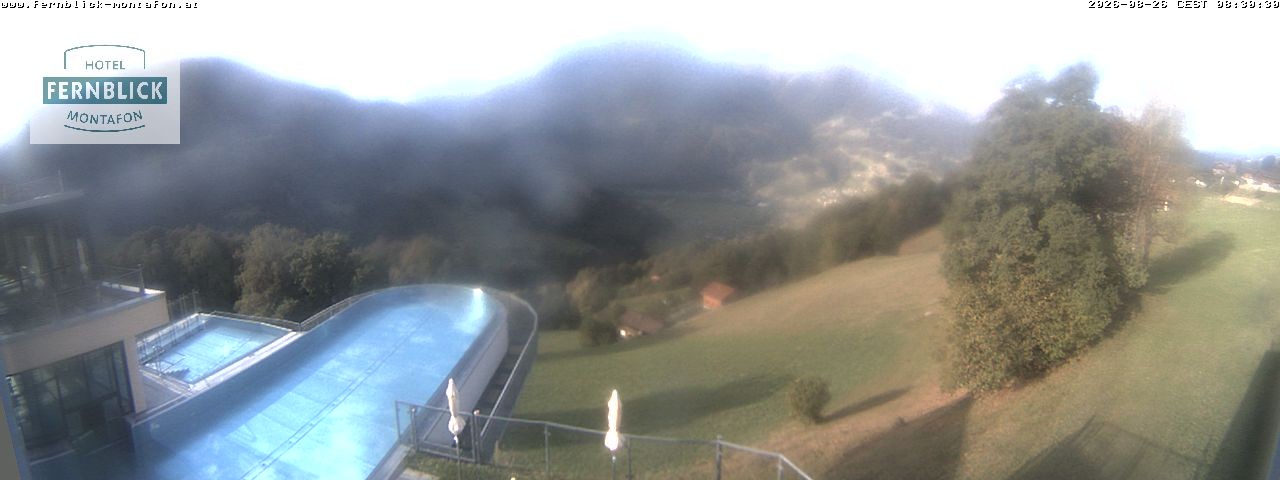 Archiv Foto Webcam Bartholomäberg: Ferienhotel Fernblick