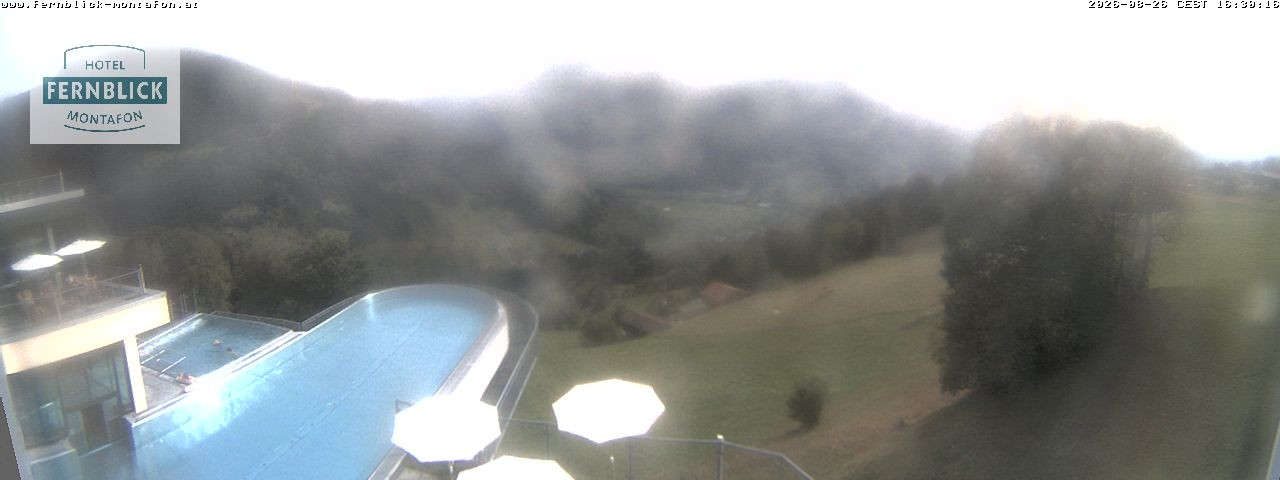 Archived image Webcam Hotel Fernblick in Bartholomäberg