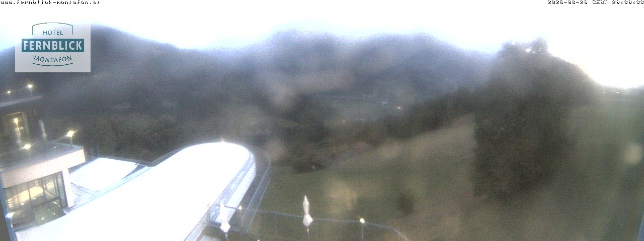 Archived image Webcam Hotel Fernblick in Bartholomäberg