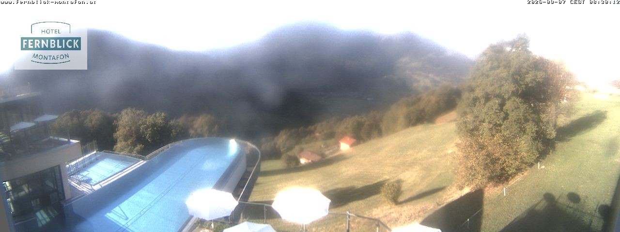 Archiv Foto Webcam Bartholomäberg: Ferienhotel Fernblick