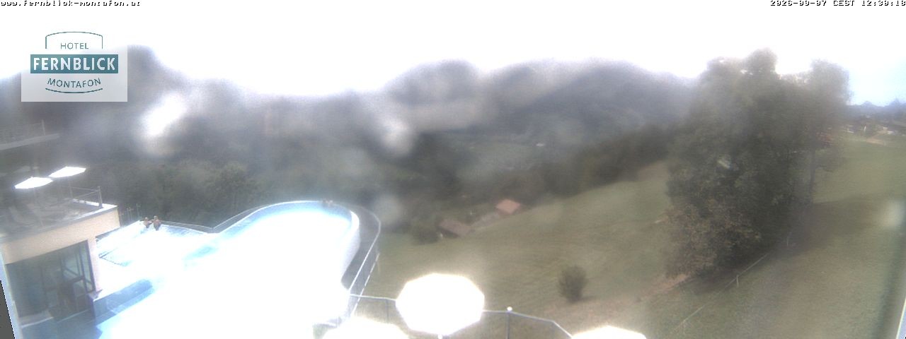 Archiv Foto Webcam Bartholomäberg: Ferienhotel Fernblick