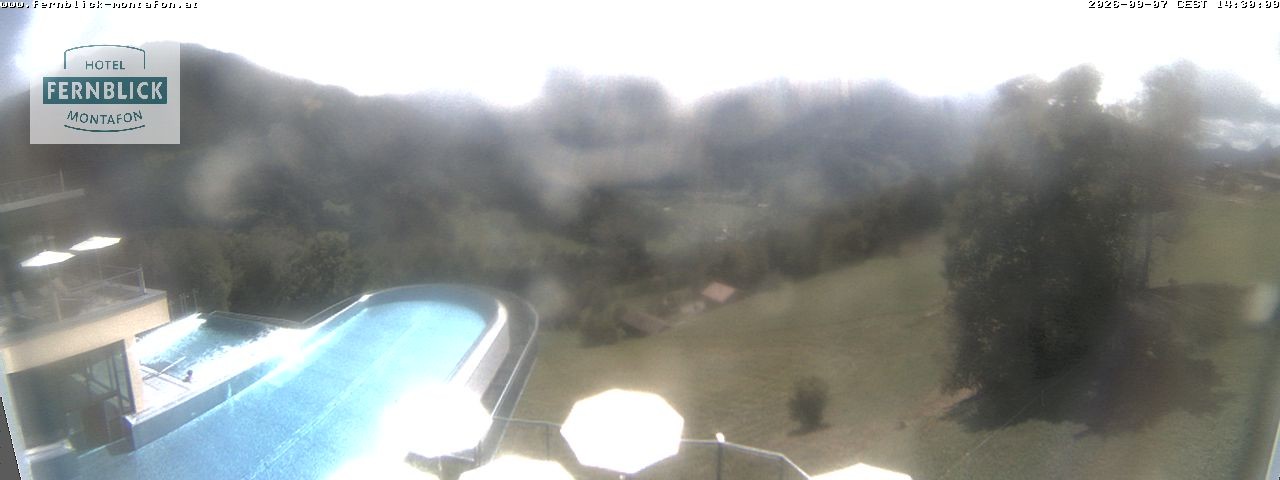 Archiv Foto Webcam Bartholomäberg: Ferienhotel Fernblick