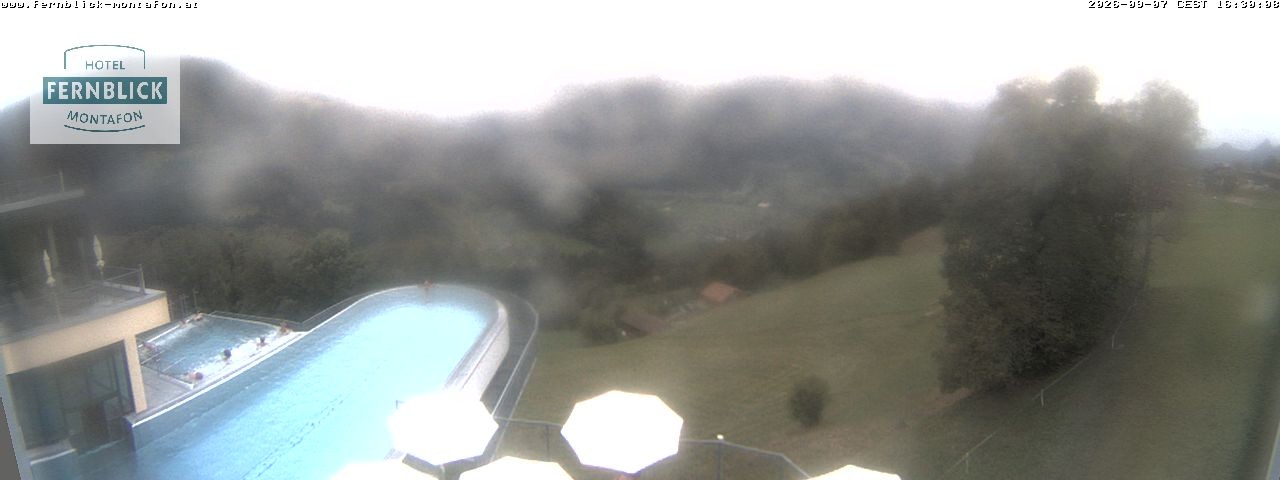 Archiv Foto Webcam Bartholomäberg: Ferienhotel Fernblick