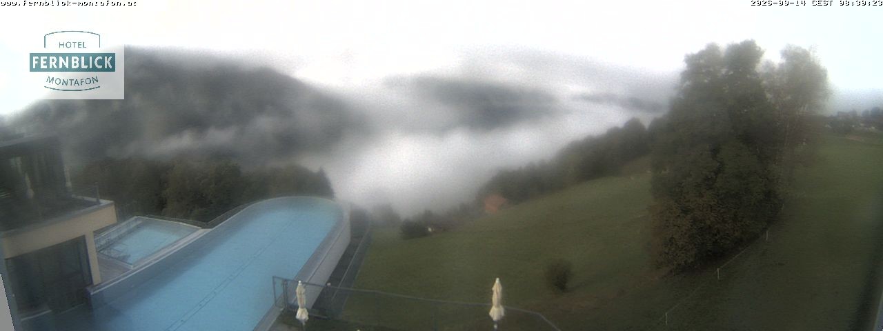 Archiv Foto Webcam Bartholomäberg: Ferienhotel Fernblick