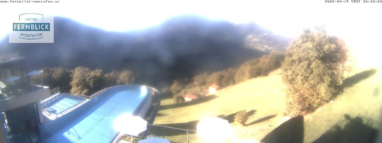 Archiv Foto Webcam Bartholomäberg: Ferienhotel Fernblick