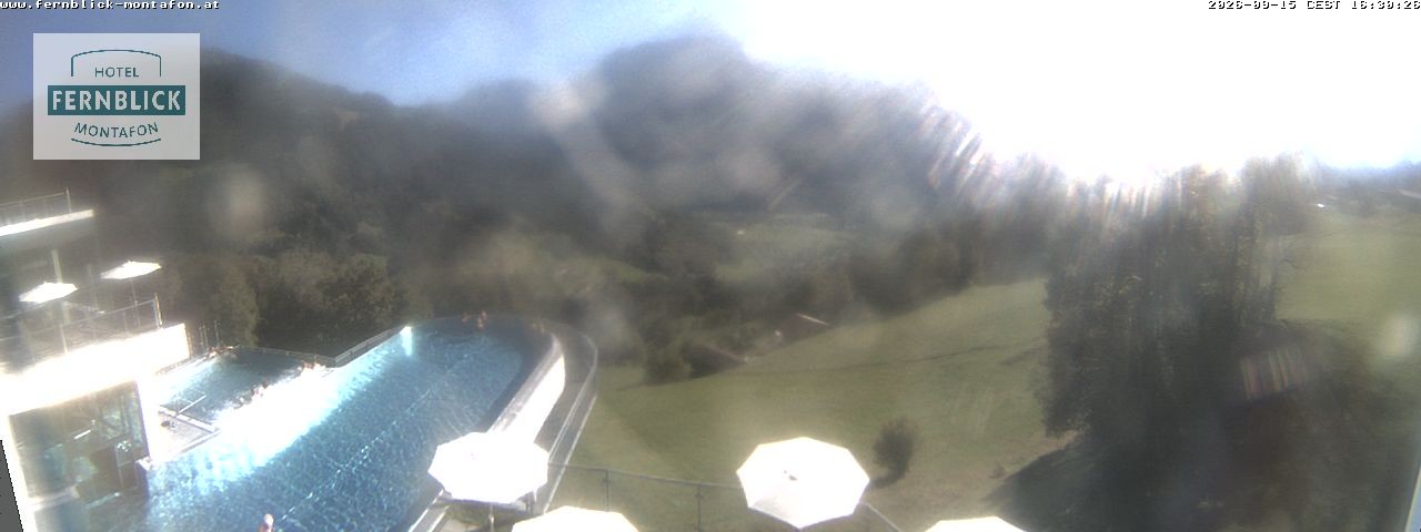 Archiv Foto Webcam Bartholomäberg: Ferienhotel Fernblick