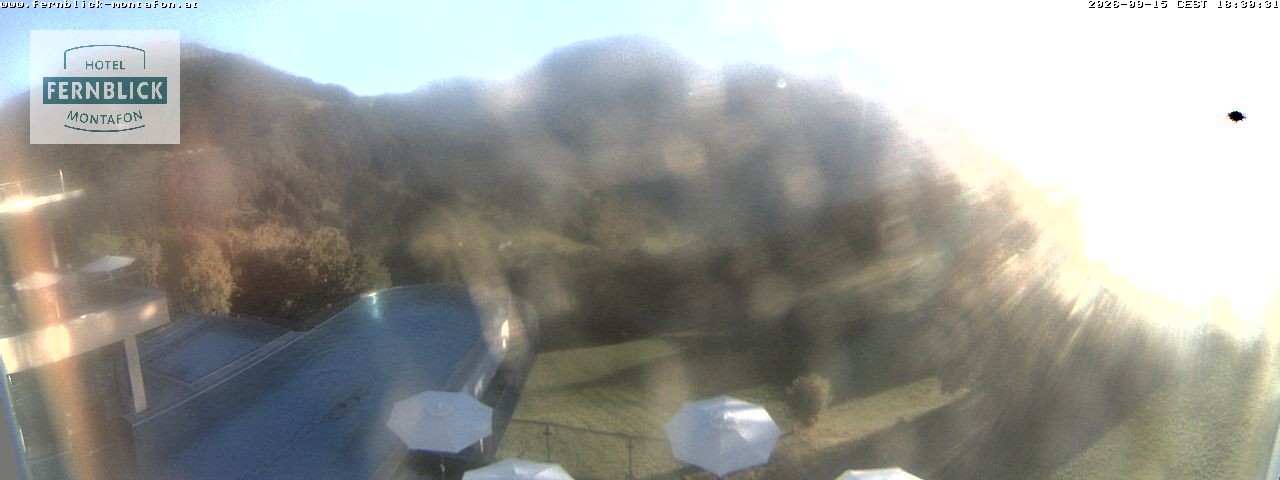 Archiv Foto Webcam Bartholomäberg: Ferienhotel Fernblick