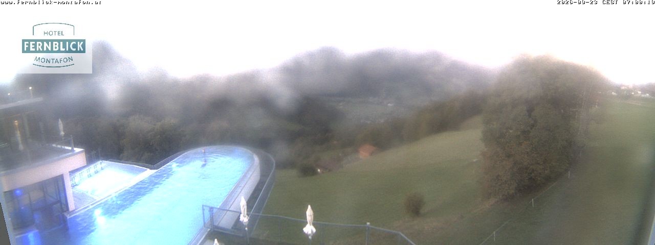 Archiv Foto Webcam Bartholomäberg: Ferienhotel Fernblick