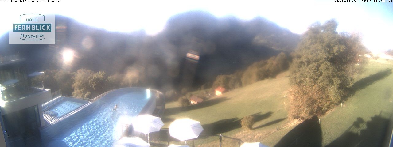 Archiv Foto Webcam Bartholomäberg: Ferienhotel Fernblick