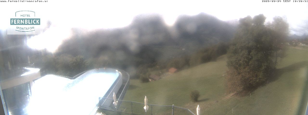 Archiv Foto Webcam Bartholomäberg: Ferienhotel Fernblick