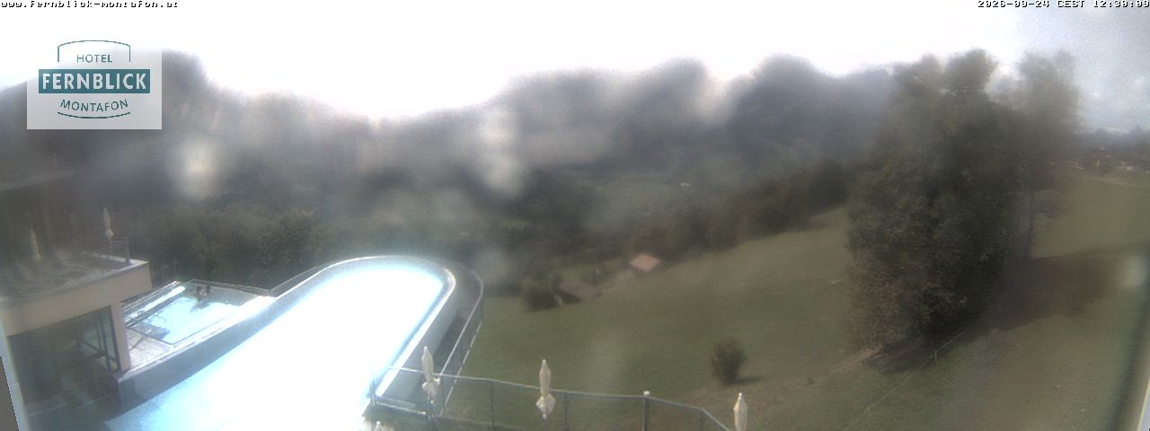 Archiv Foto Webcam Bartholomäberg: Ferienhotel Fernblick