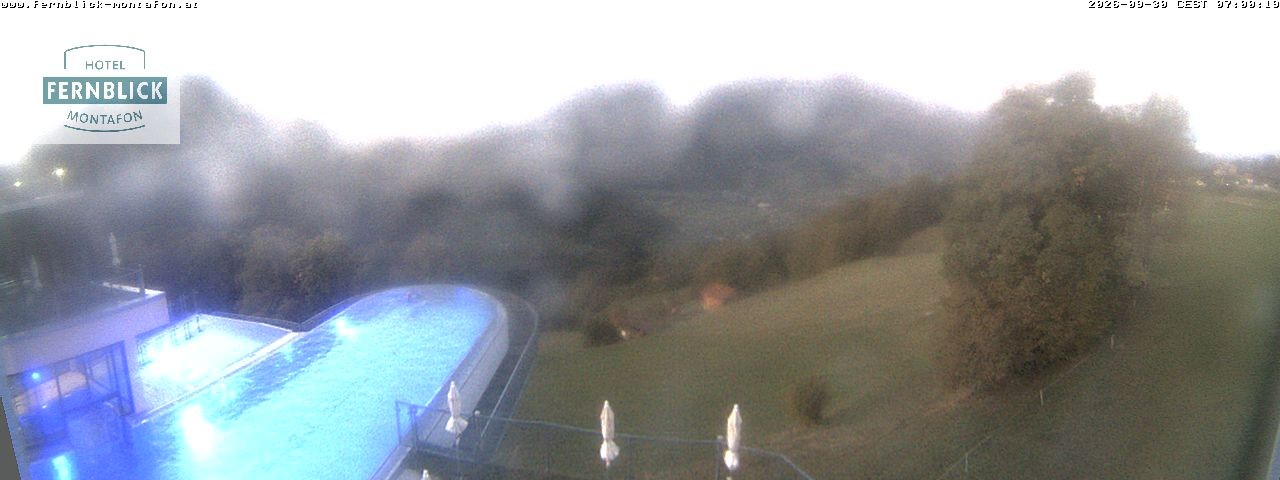 Archiv Foto Webcam Bartholomäberg: Ferienhotel Fernblick