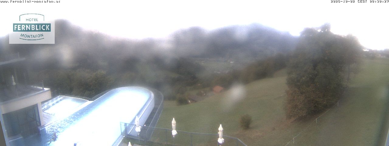 Archiv Foto Webcam Bartholomäberg: Ferienhotel Fernblick
