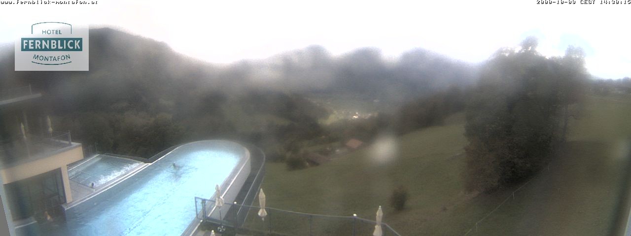Archiv Foto Webcam Bartholomäberg: Ferienhotel Fernblick