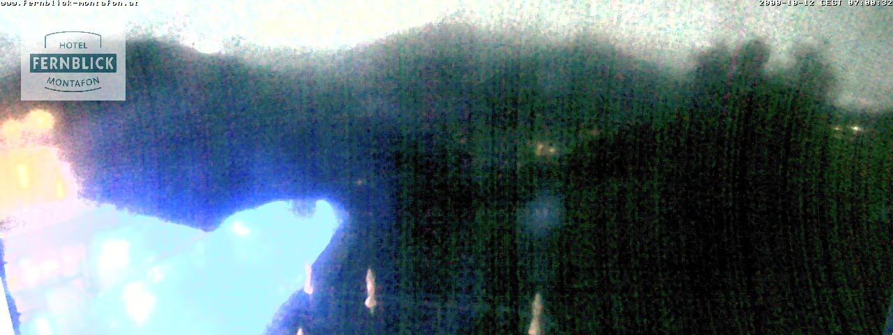Archiv Foto Webcam Bartholomäberg: Ferienhotel Fernblick