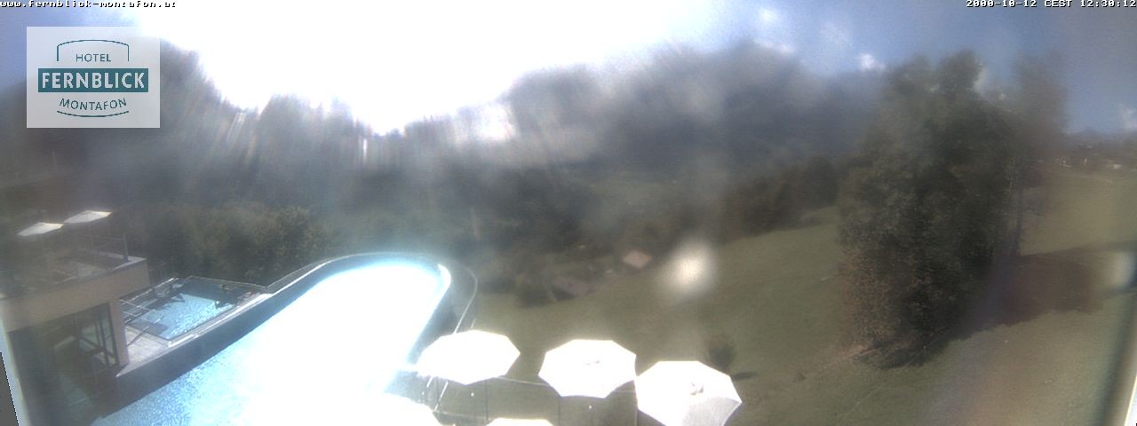 Archiv Foto Webcam Bartholomäberg: Ferienhotel Fernblick