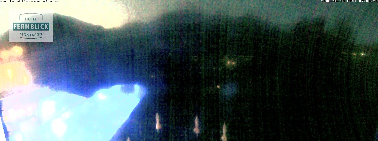 Archiv Foto Webcam Bartholomäberg: Ferienhotel Fernblick