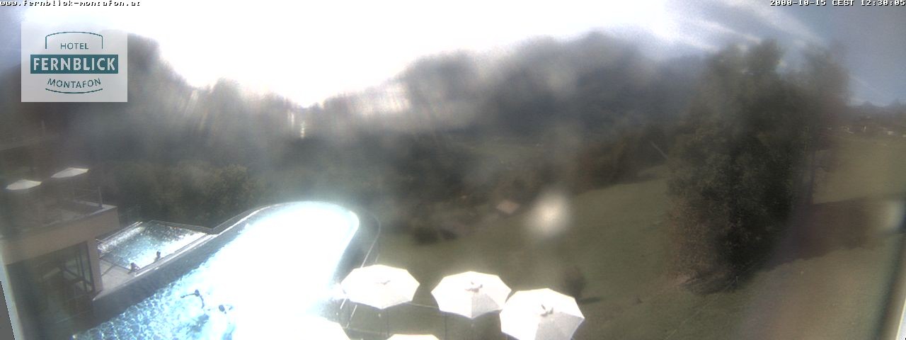 Archiv Foto Webcam Bartholomäberg: Ferienhotel Fernblick