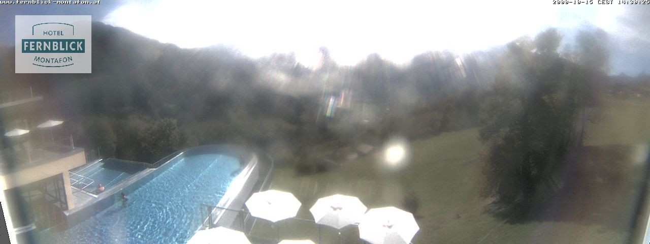 Archiv Foto Webcam Bartholomäberg: Ferienhotel Fernblick