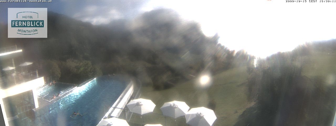 Archiv Foto Webcam Bartholomäberg: Ferienhotel Fernblick