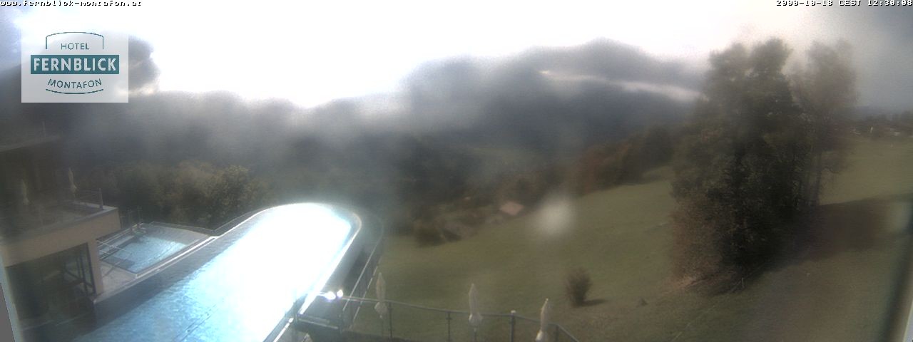 Archiv Foto Webcam Bartholomäberg: Ferienhotel Fernblick