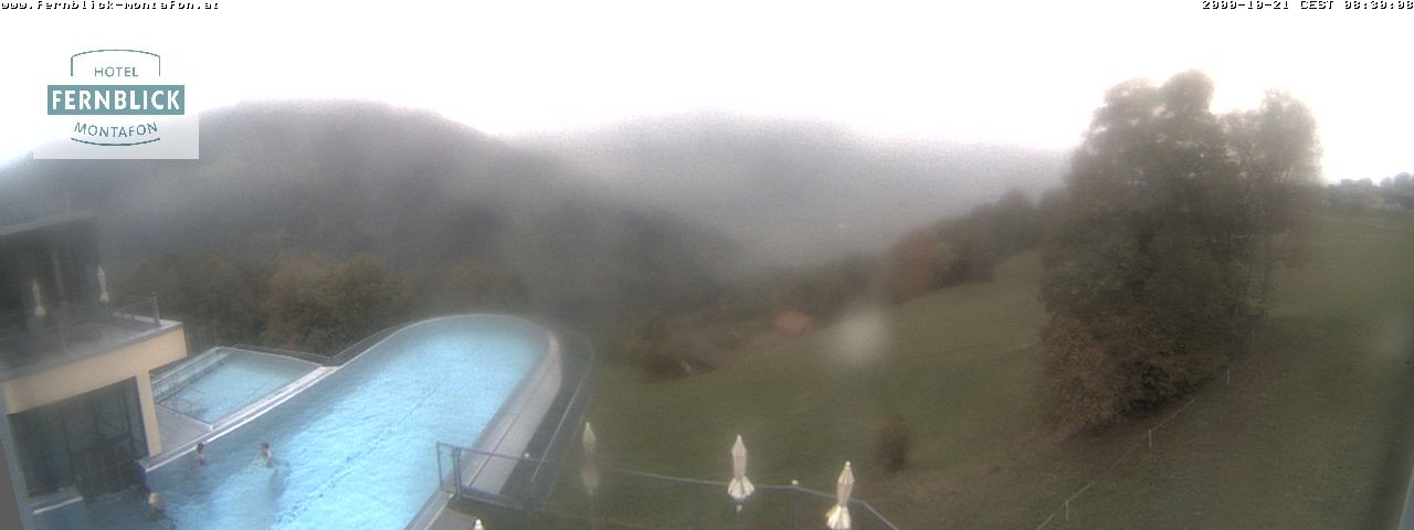 Archiv Foto Webcam Bartholomäberg: Ferienhotel Fernblick
