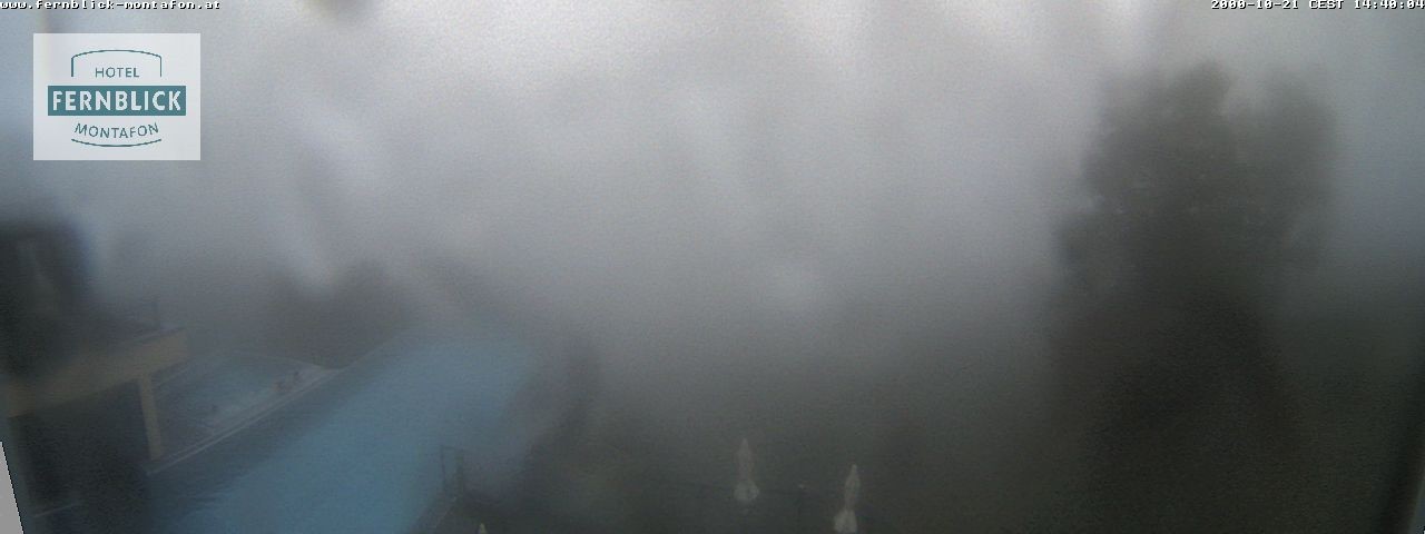 Archiv Foto Webcam Bartholomäberg: Ferienhotel Fernblick