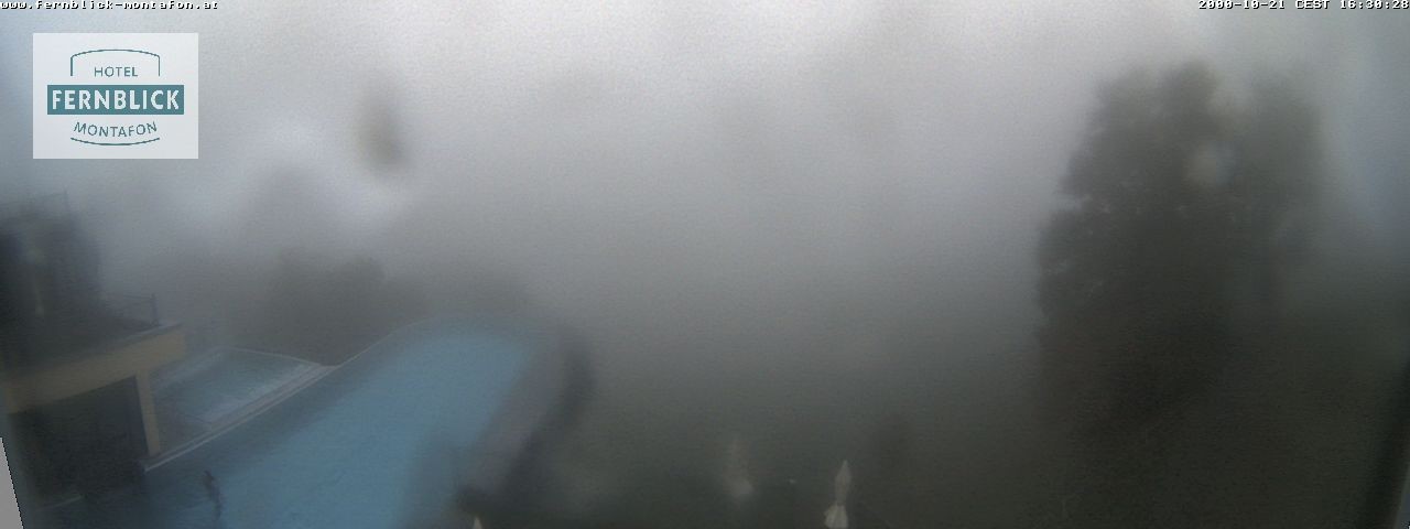 Archiv Foto Webcam Bartholomäberg: Ferienhotel Fernblick