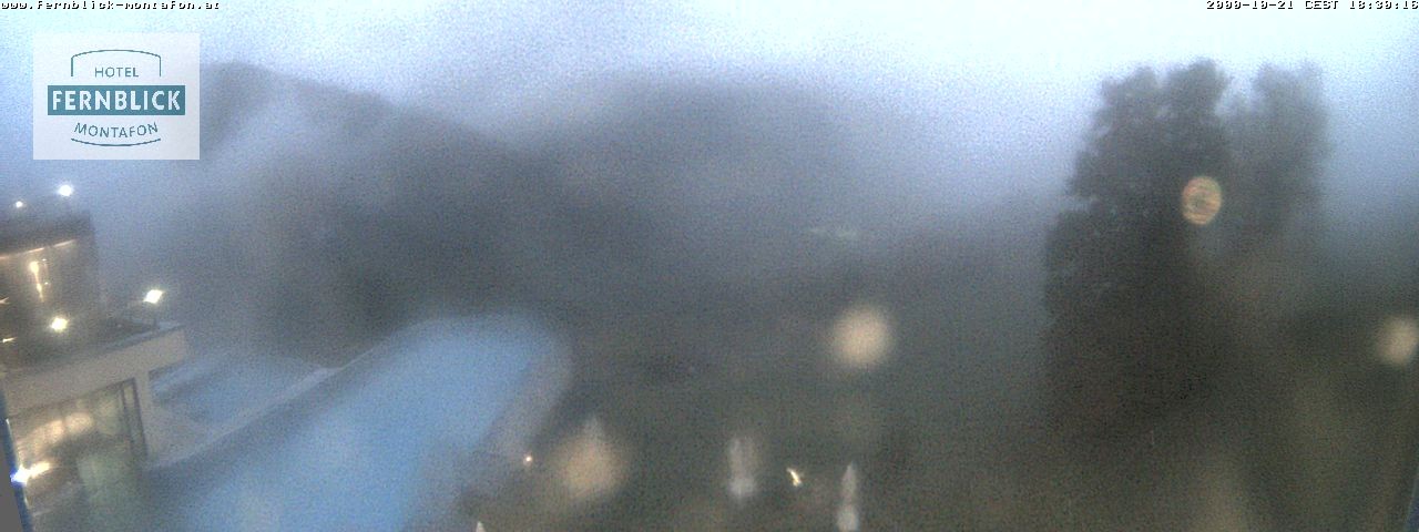 Archiv Foto Webcam Bartholomäberg: Ferienhotel Fernblick