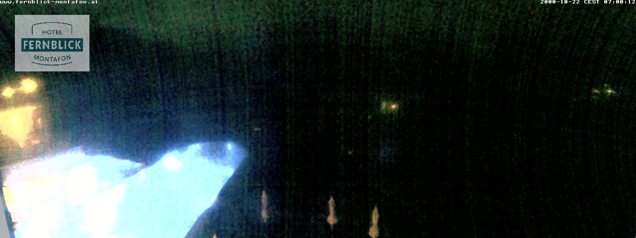 Archiv Foto Webcam Bartholomäberg: Ferienhotel Fernblick