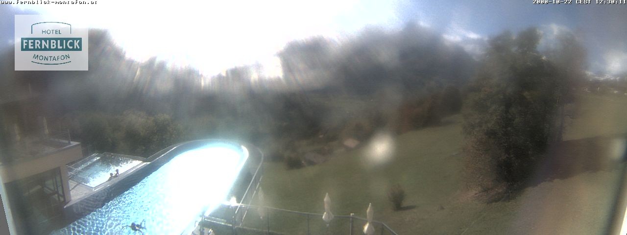 Archiv Foto Webcam Bartholomäberg: Ferienhotel Fernblick