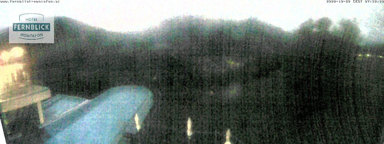 Archiv Foto Webcam Bartholomäberg: Ferienhotel Fernblick
