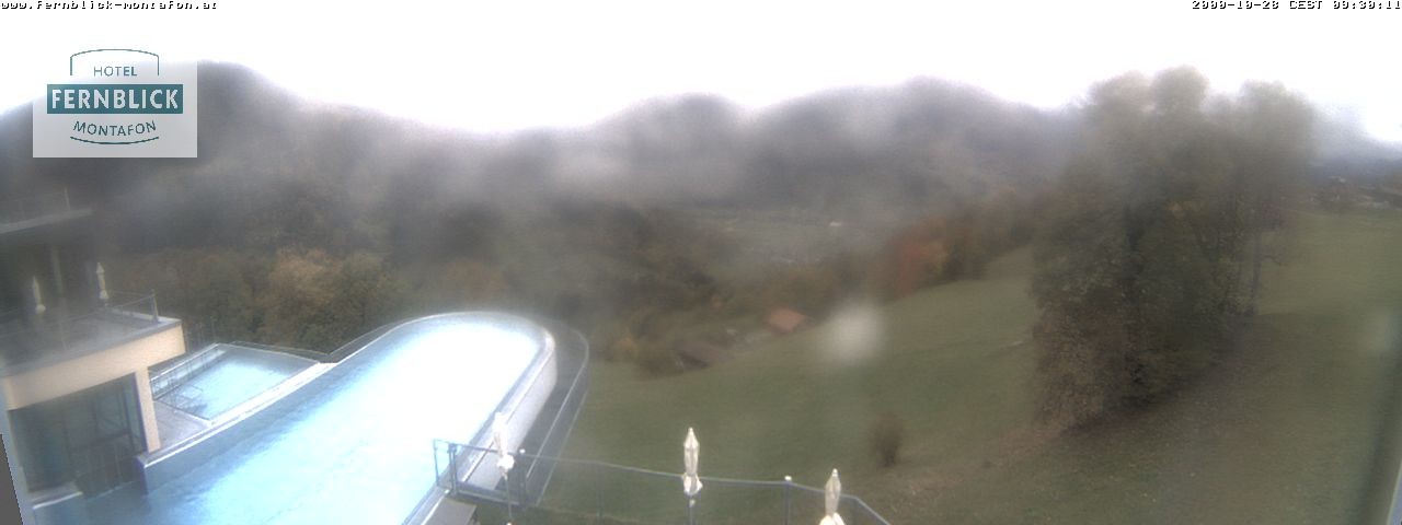 Archiv Foto Webcam Bartholomäberg: Ferienhotel Fernblick