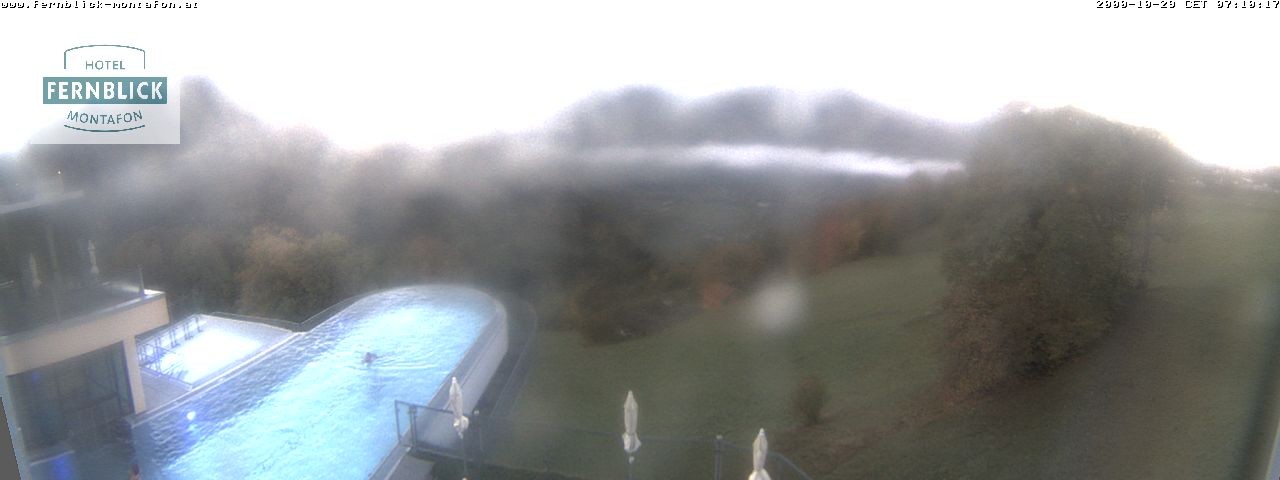 Archiv Foto Webcam Bartholomäberg: Ferienhotel Fernblick