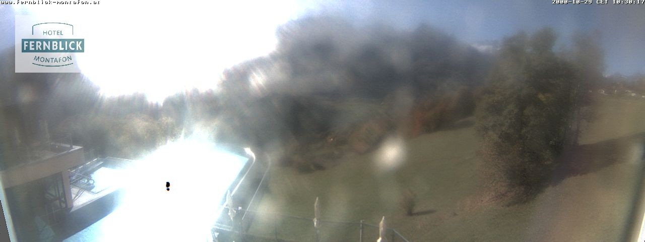 Archiv Foto Webcam Bartholomäberg: Ferienhotel Fernblick
