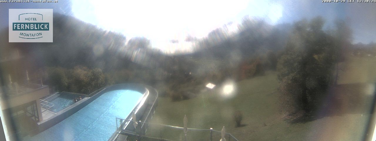 Archiv Foto Webcam Bartholomäberg: Ferienhotel Fernblick