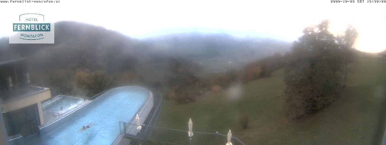 Archiv Foto Webcam Bartholomäberg: Ferienhotel Fernblick