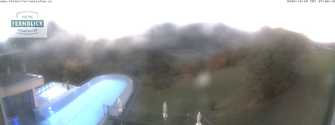 Archiv Foto Webcam Bartholomäberg: Ferienhotel Fernblick