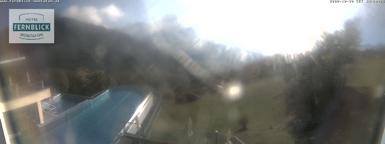 Archiv Foto Webcam Bartholomäberg: Ferienhotel Fernblick