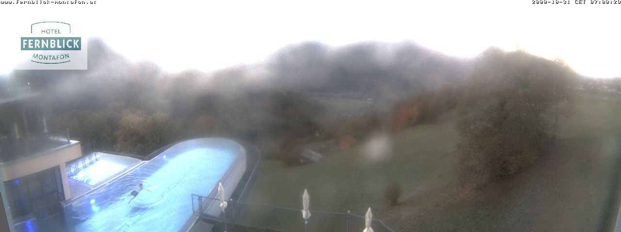 Archiv Foto Webcam Bartholomäberg: Ferienhotel Fernblick