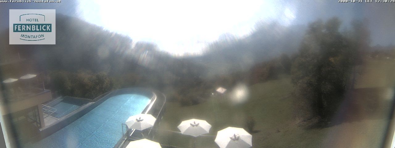 Archiv Foto Webcam Bartholomäberg: Ferienhotel Fernblick