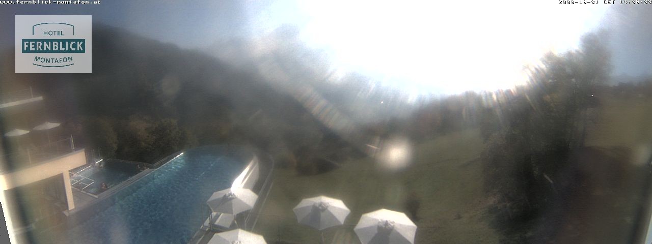 Archiv Foto Webcam Bartholomäberg: Ferienhotel Fernblick