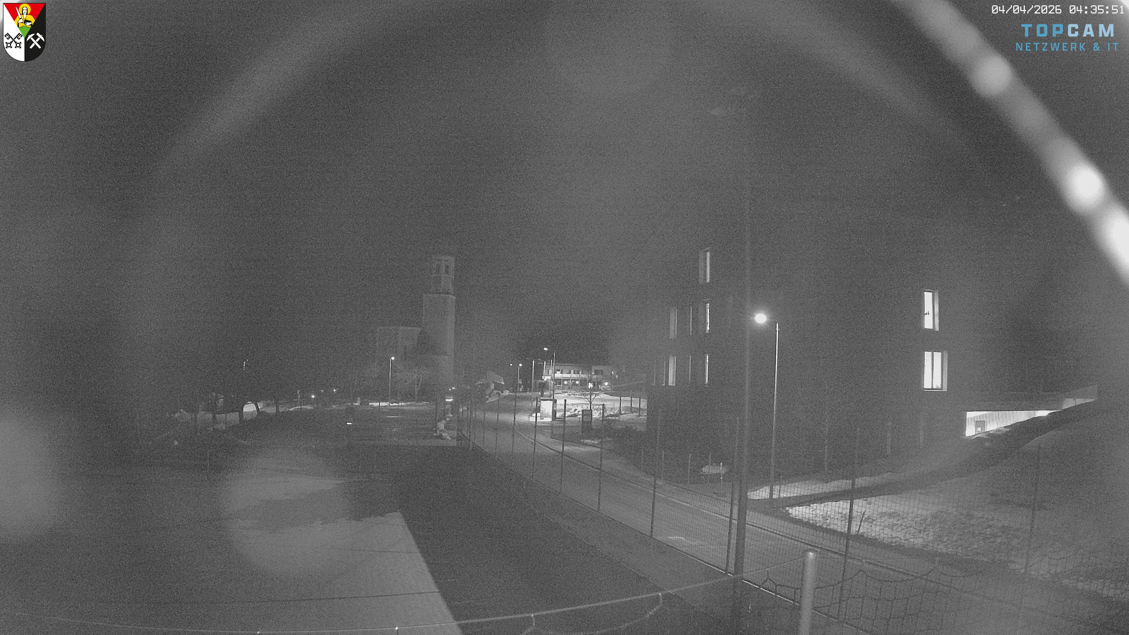 Archived image Webcam Bartholomäberg: St. Bartholomäus