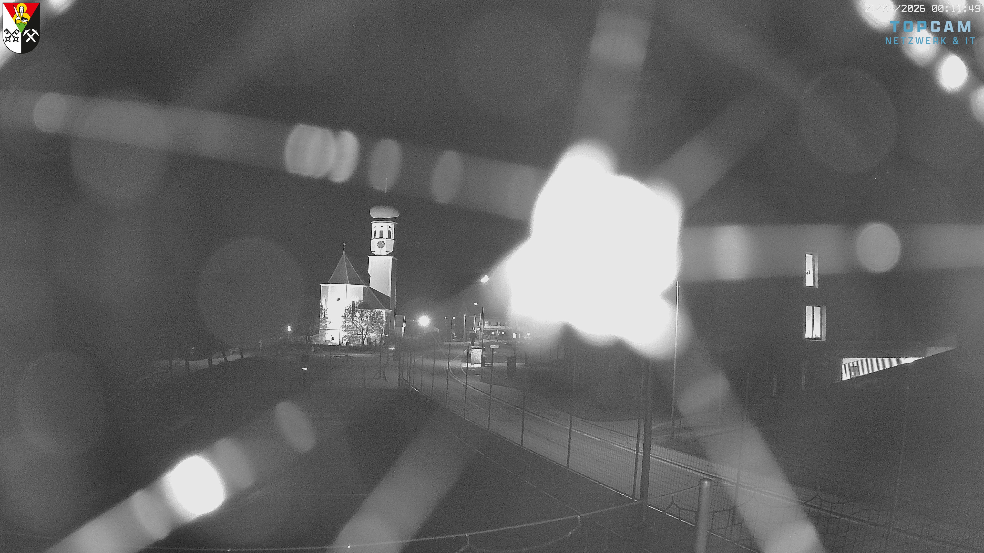 Archiv Foto Webcam Bartholomäberg - Kirche St. Bartholomäus