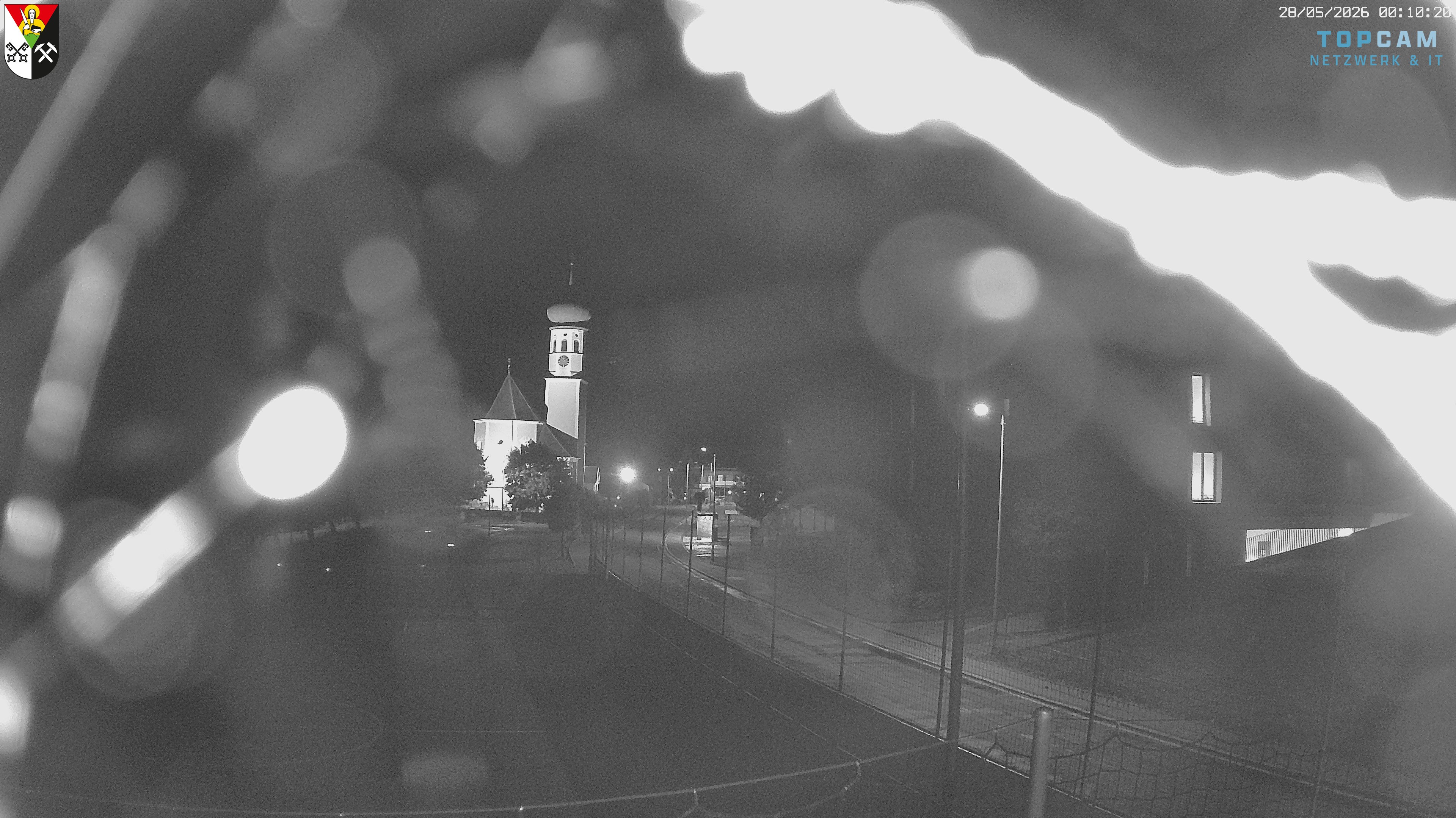 Archived image Webcam Bartholomäberg: St. Bartholomäus