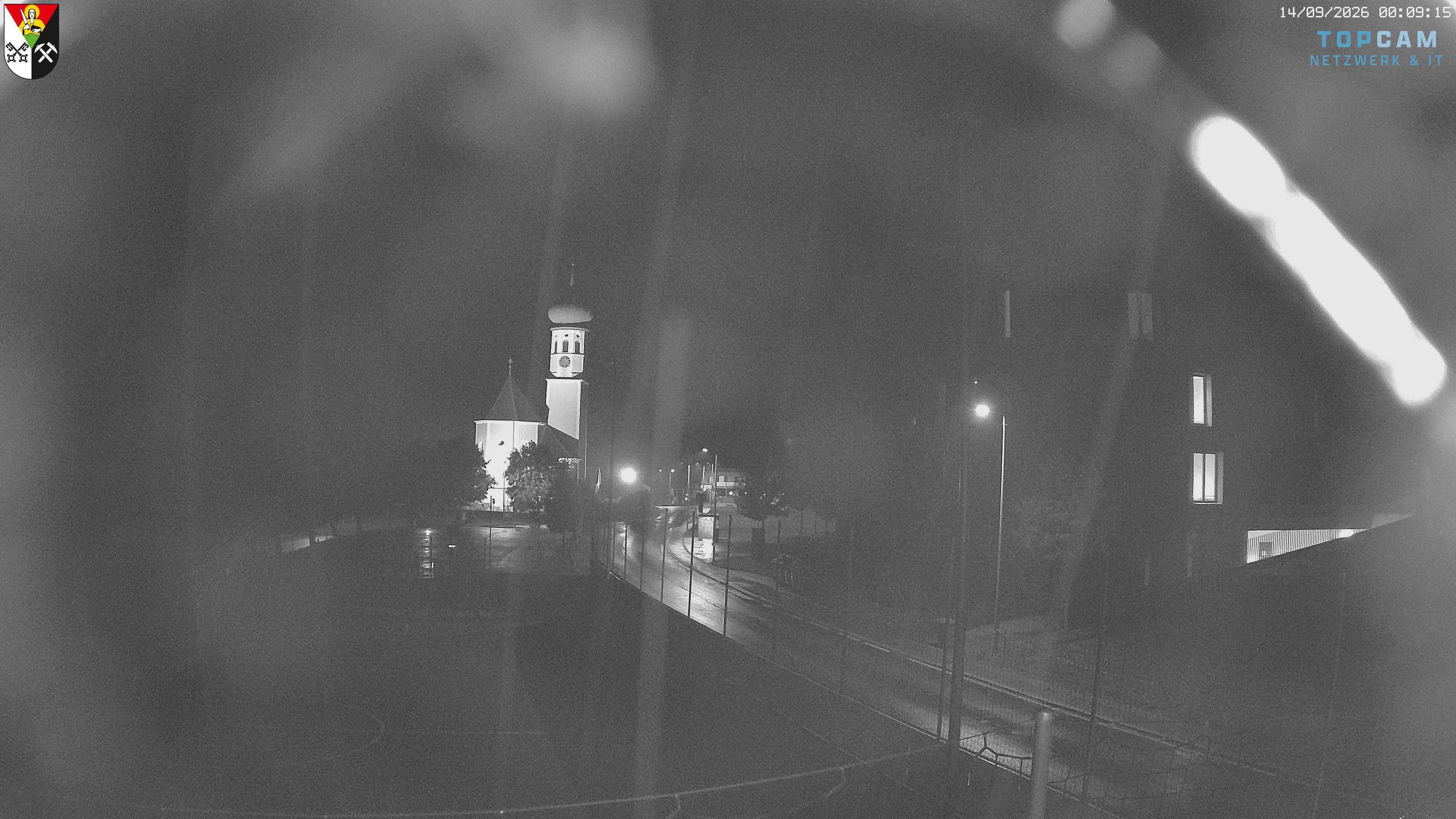 Archived image Webcam Bartholomäberg: St. Bartholomäus